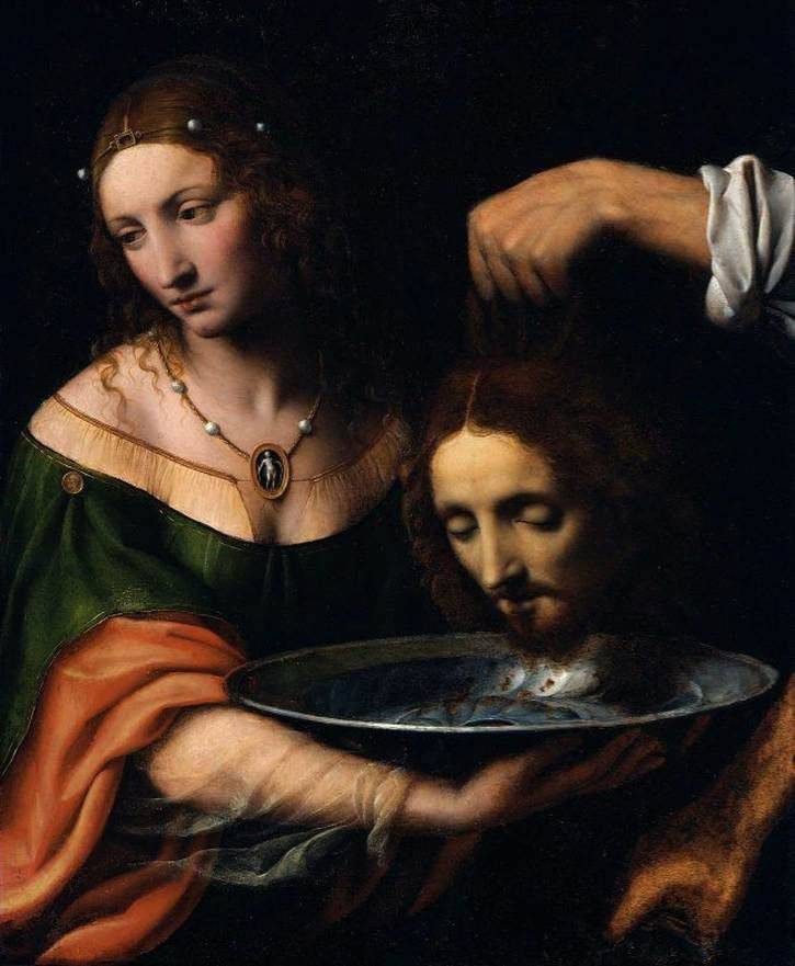 Картина Саломея с головой Иоанна Крестителя