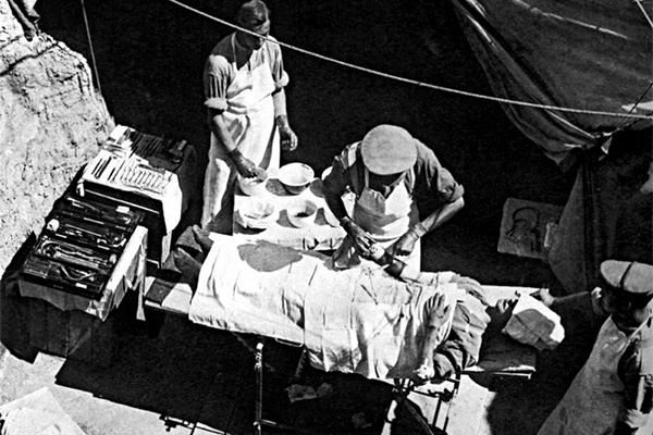 Военно-полевая хирургия на практике