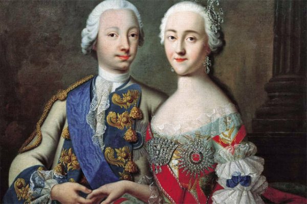 Екатерина Великая и Петр 