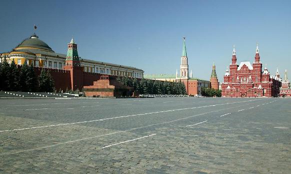 московский кремль и красная площадь