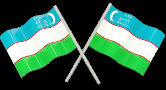  флаг республики узбекистан