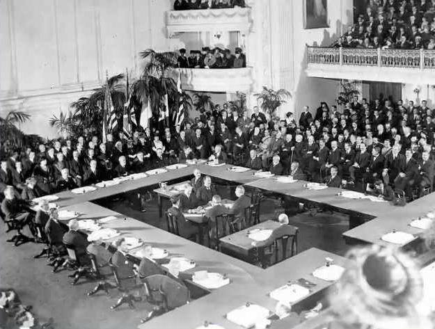 парижская мирная конференция 1919