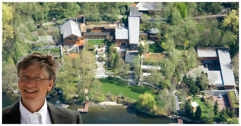 19 фактов о доме Билла Гейтса стоимостью 123 миллиона долларов
