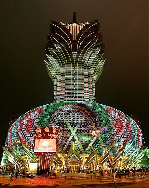 Отель-Казино Grand Lisboa. Макао