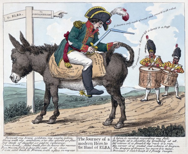 100 дней Наполеона во французской карикатуре