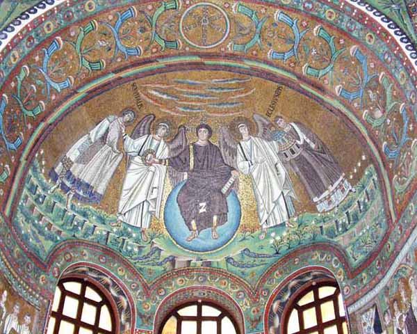 Мозаика церкви Сан-Витале в Равенне
