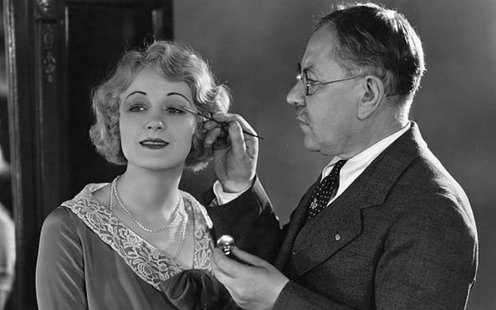 Max Factor Applying Makeup to Josephine Dunn