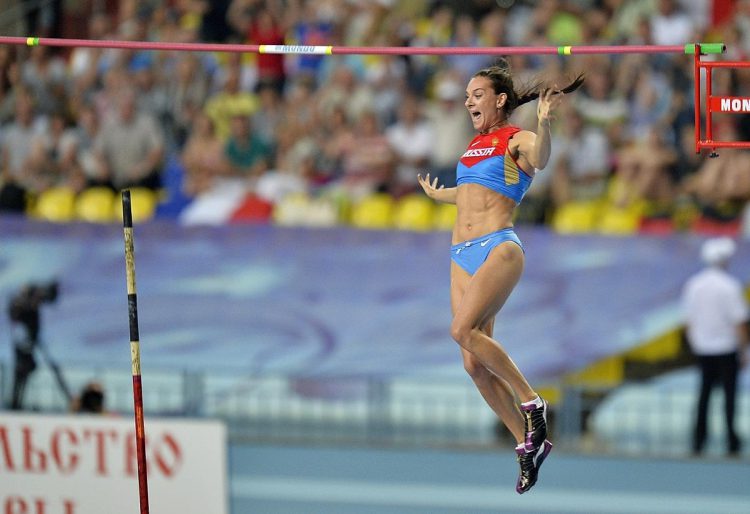 «золотой» прыжок на Чемпионате Мира в Москве