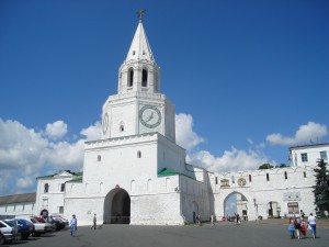 Спасская башня Казанского кремля 