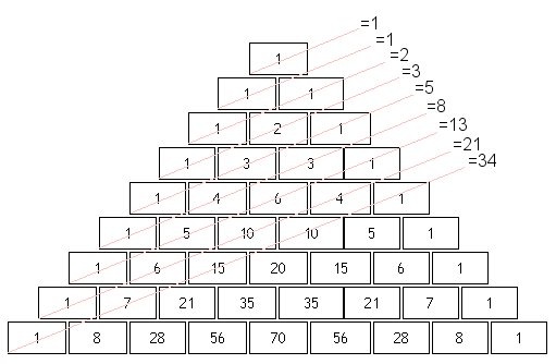 Fibonacci sequence numbers