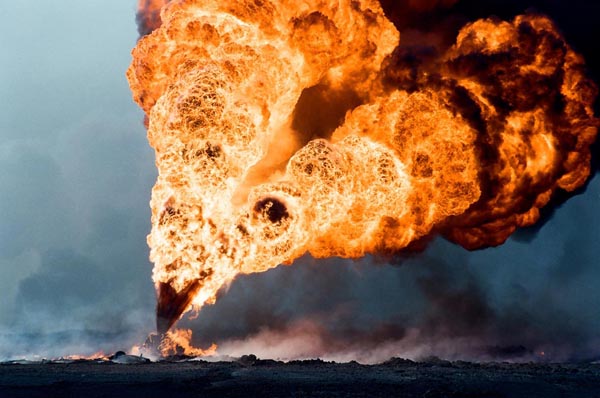 Нефтяные пожары в Кувейте (январь/февраль 1991)
