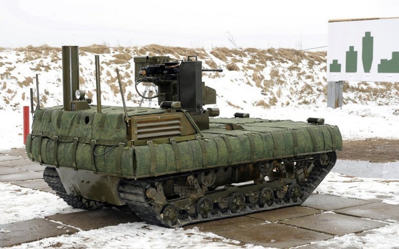 Российские боевые наземные роботы - 34