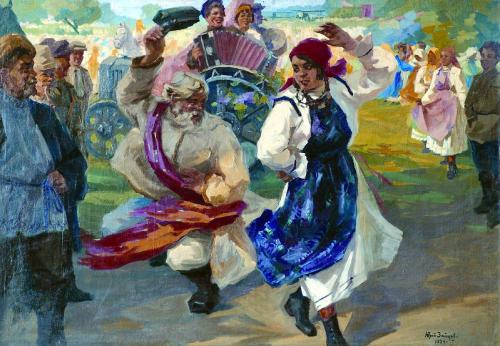 Картина Ю А Зайцева Акатуй