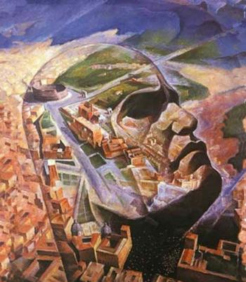 Альфредо Гауро Амбрози Аэропортрет дуче