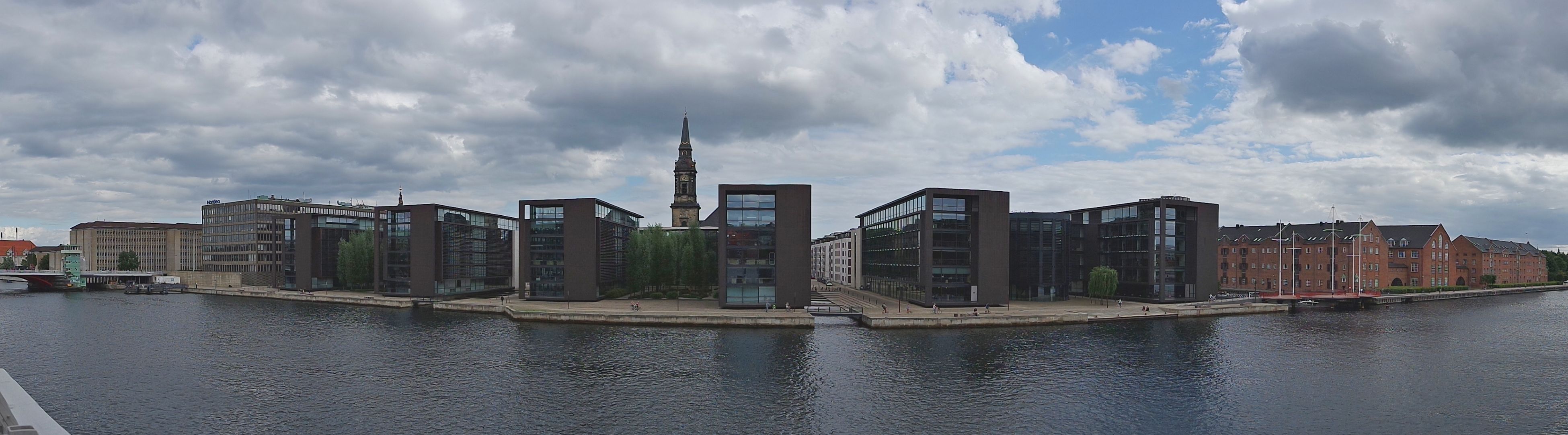 Панорама Копенгагена с обзорной площадки