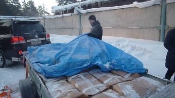 Красноярские полицейские изъяли почти тонну краснокнижной рыбы, событийное фото