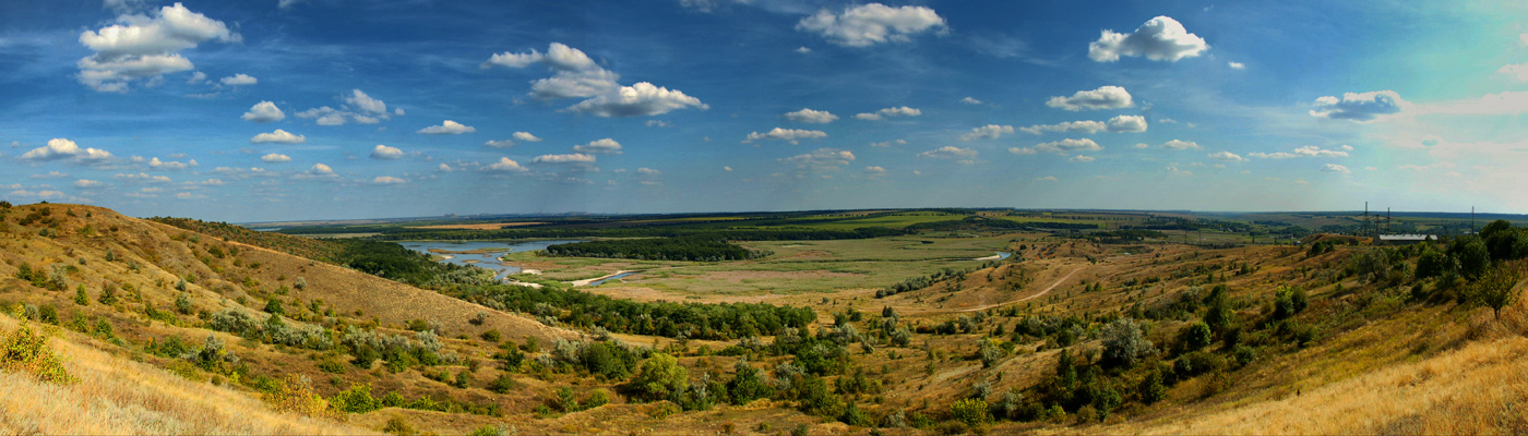 Фото достопримечательностей Донецка и Донецкой области: Клебан-Бык. Панорама