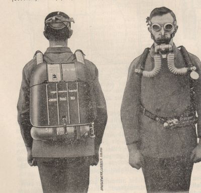 Дыхательный аппарат Drager модель 1923 г.