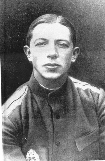 С.С. Юдин в 1916 году