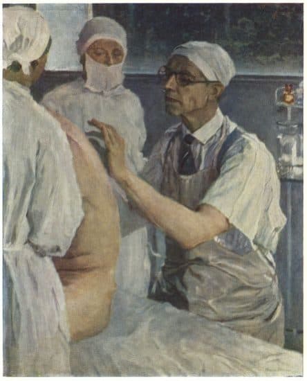 М.В.Нестеров. С.С.Юдин во время операции (1933), Государственный Русский музей