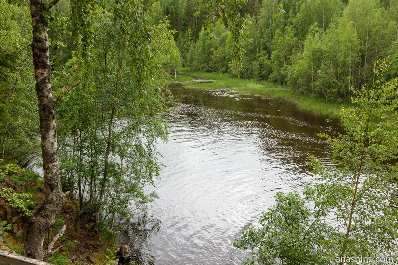 Водопад Кивач, Карелия