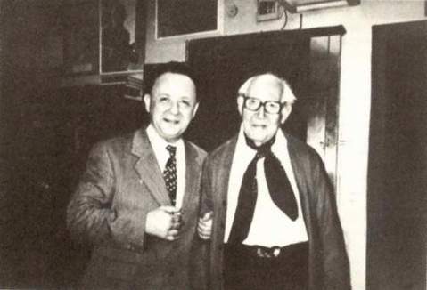 Андрес Сеговия и Мирон Вайсборд