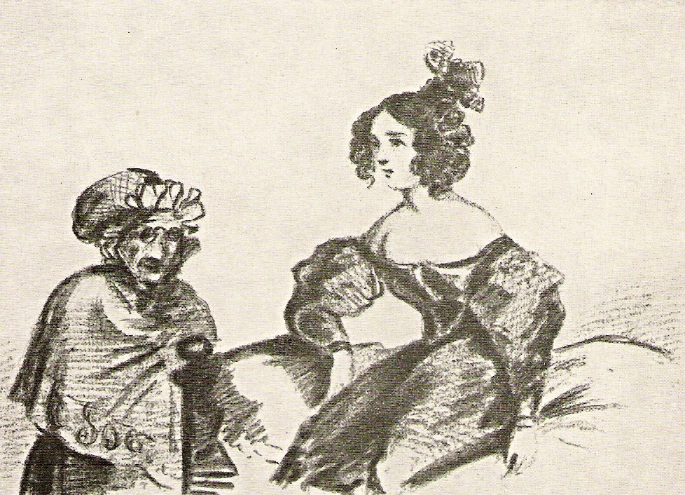 РМолодая женщина и старуха, 1832—1834 гг.jpg