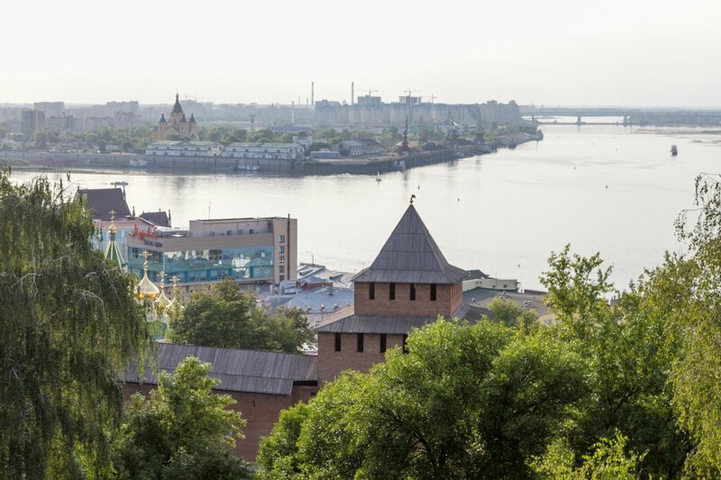 Стрелка Волги и Оки, Нижегородский кремль