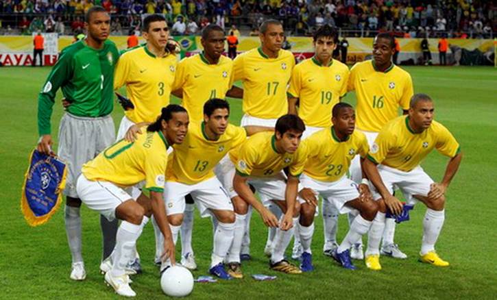 Игроки футбольной сборной Бразилии