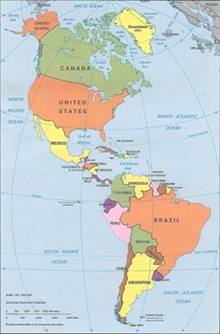 Северная и Южная Америка