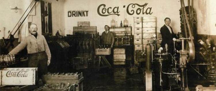 Производство Кока-Колы. Начало ХХ века