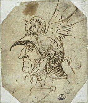 «Граф Каносский»(Рисунок Микеланджело)