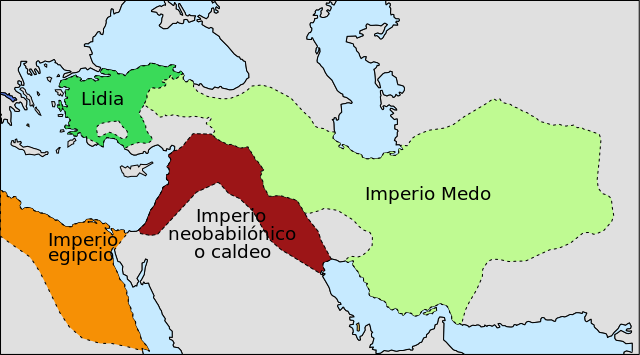 Ближний Восток в 600 году дон.э.